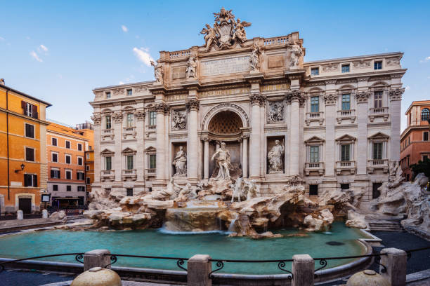 istock Trevi fountain in Rome, Italy 1311496265