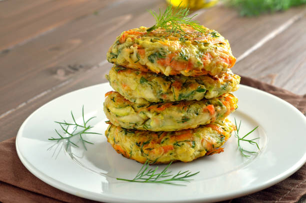 istock Homemade diet vegetable cutlet 1311498308