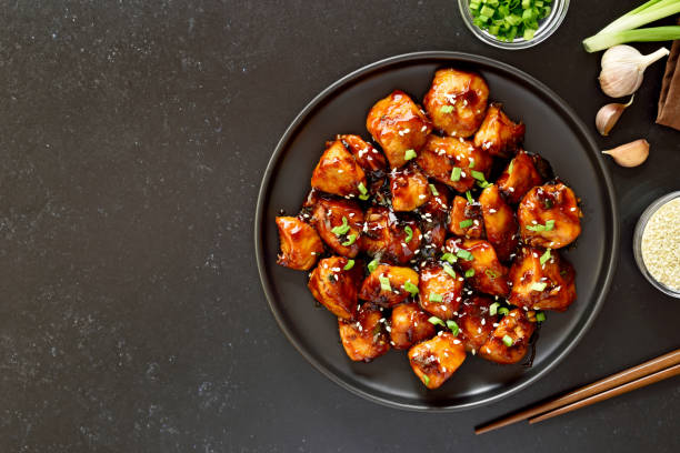 istock Teriyaki chicken on plate 1311498370
