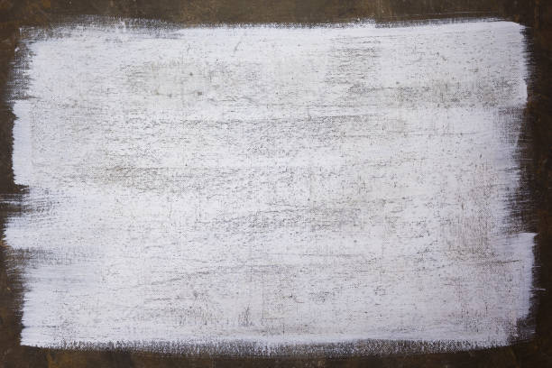 istock Painted canvas background texture as abstract wall surface. Painted dark grey and black background canvas 1311506250