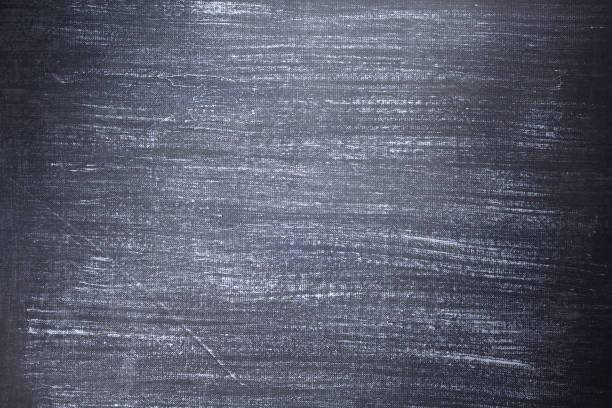 istock Painted canvas background texture as abstract wall surface. Painted dark grey and black background canvas 1311506294