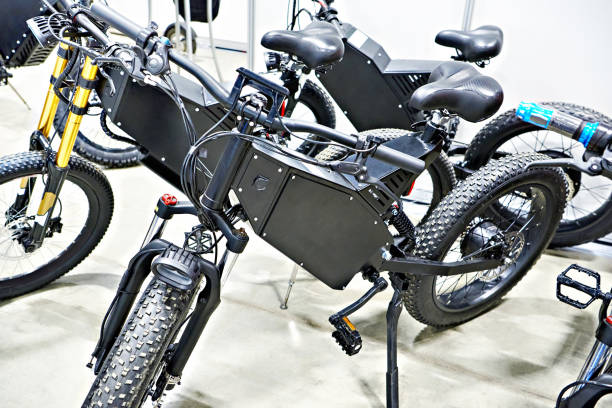 istock Electric motorcycle and bicycle hybrids 1311512595