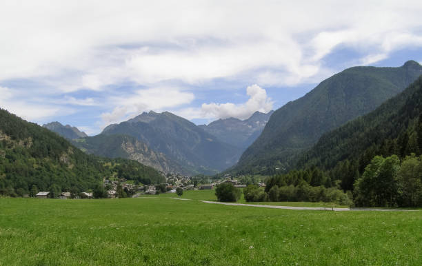 istock Brusson mountains in Aosta Valley 1311517610