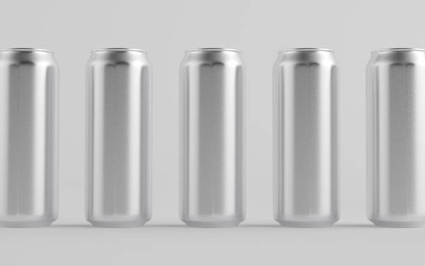 istock 16 oz. / 500ml Aluminium Beer / Soda / Energy Drink Can Mockup - Multiple Cans 1311546723