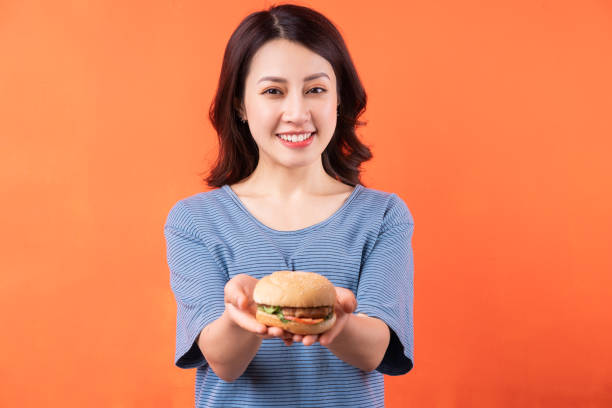Woman eating