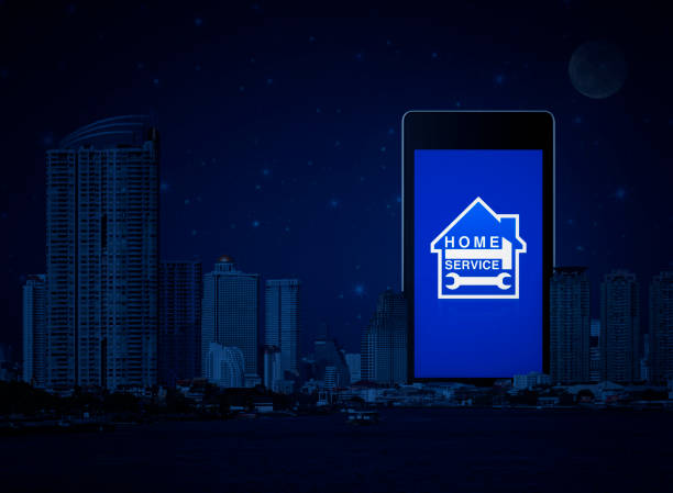 istock Business home service online concept 1311576691