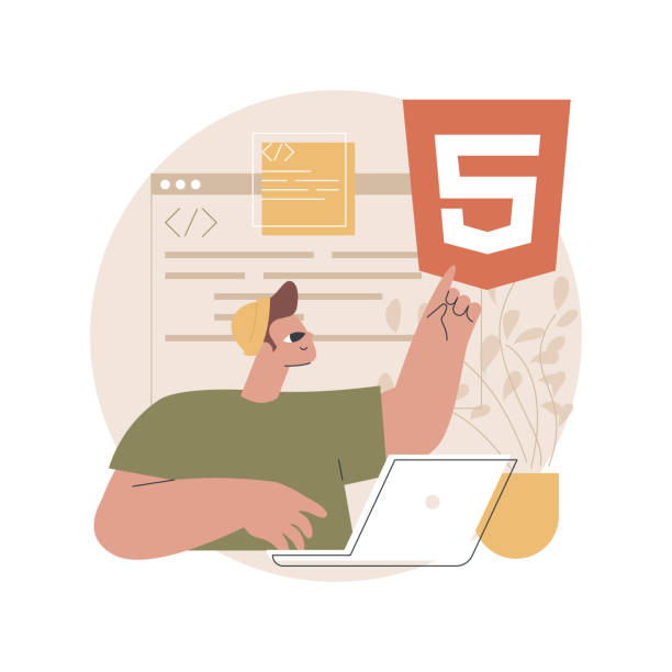 Html5 Website Development Abstract Concept Vector Illustration Stock Illustration - Download Image Now - iStock Html5 Website Development Abstract Concept Vector Illustration Stock Illustration - Download Image Now - iStock