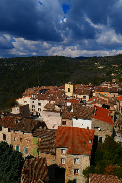 istock Chateaudouble, the village 1311586038