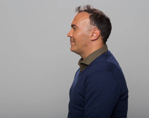 istock Side view of smiling mature man 1311591788