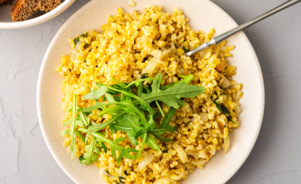 istock Delicious bulgur porridge 1311592427