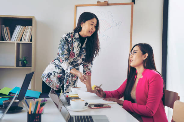istock Corporate business team and Creative manager in a meeting  plan discussion. 1311598341