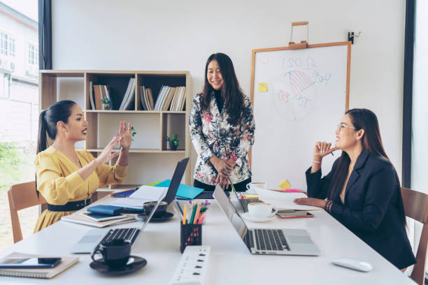 istock Corporate business team and Creative manager in a meeting  plan discussion. 1311599616