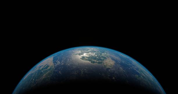 istock Planet Earth in Space 3D illustration 1311605593