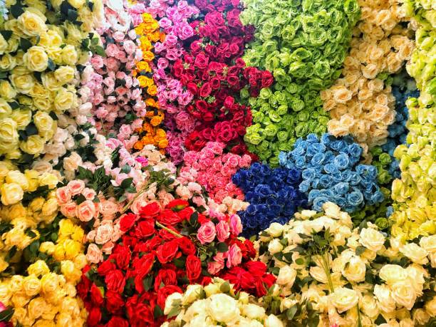 istock Abstract background of flowers. Close-up. 1311628961