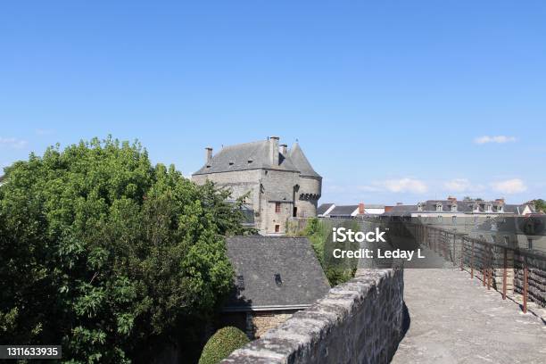 Along The Ramparts Of Guerande Medieval City Loireatlantique Pays De La Loire Region France Stock Photo - Download Image Now