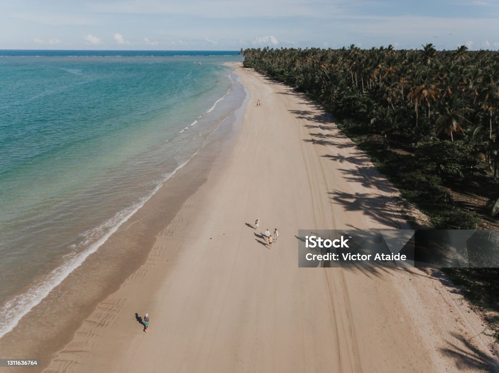 Boipeba Island - Bahia Aerial photo of Boipeba Island on the coast of Bahia, Brazil. Belo Horizonte Stock Photo