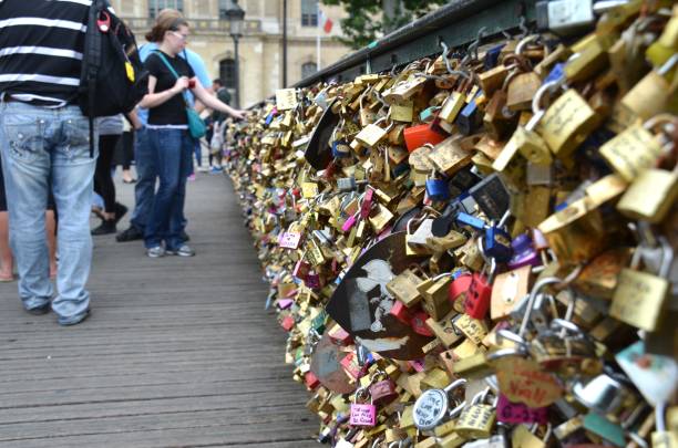 istock Paris, France Lock Bridge 2014 1311639755