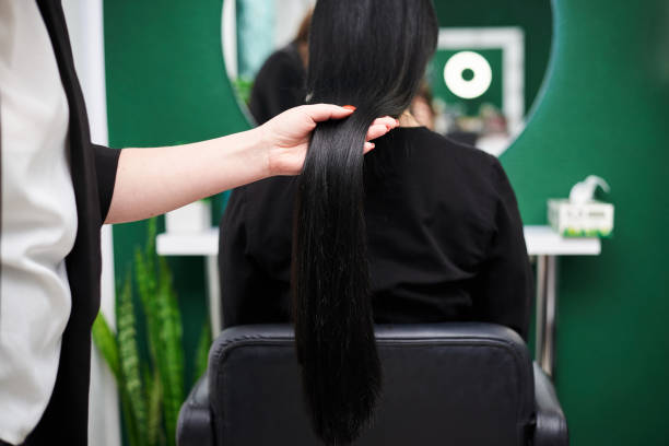 istock Female in beauty salon 1311643374