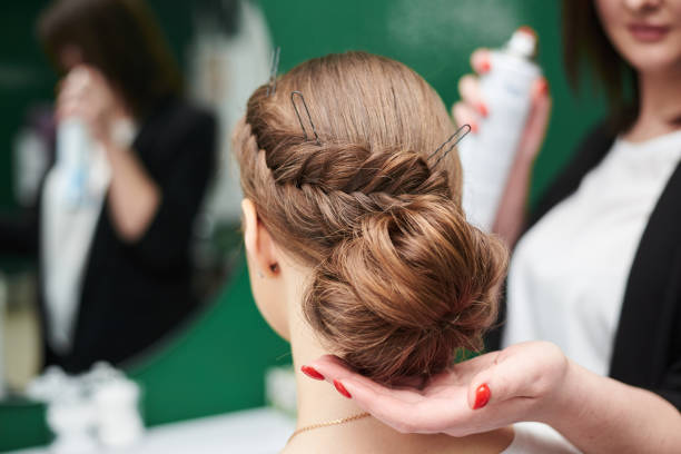 Female in beauty salon