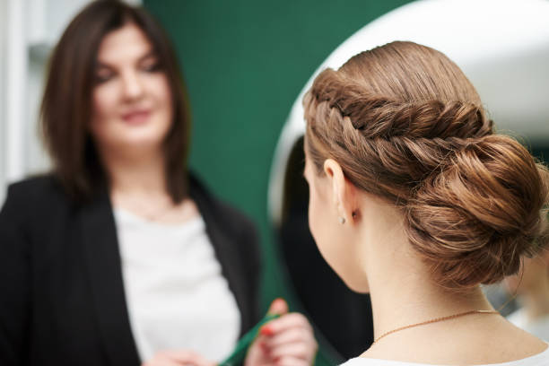 istock Female in beauty salon 1311643405