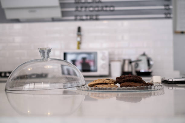 istock Cookie at the bar counter in coffee shop 1311644581