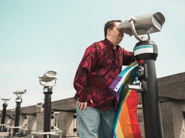 istock Gay man visiting Niagara Falls 1311648449