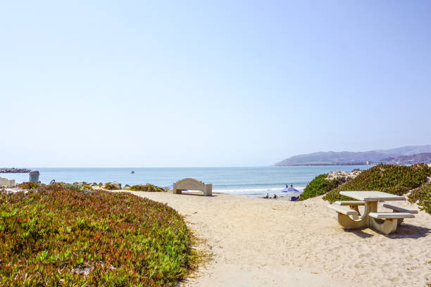 Picnic Setting at Ventura Beach, Ventura, California