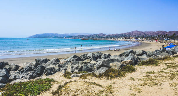 Ventura Beach, Ventura, California stock photo