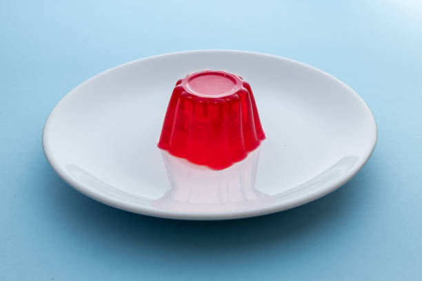 istock Strawberry jelly on a white plate 1311659681