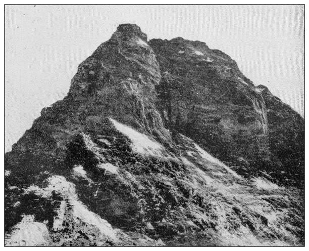 istock Antique black and white photograph: Matterhorn 1311664788