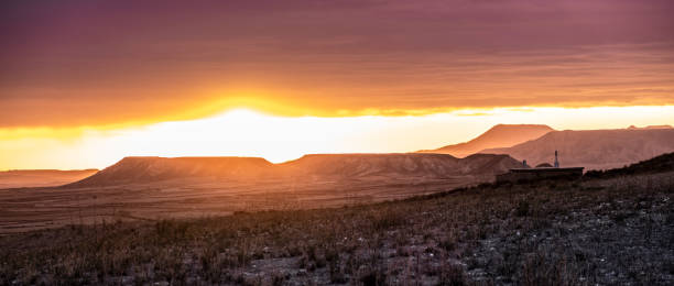 istock First moment of light in the desert 1311667609