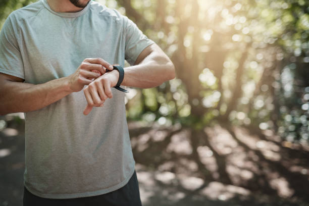 istock This watch has been great for tracking my run time 1311669971