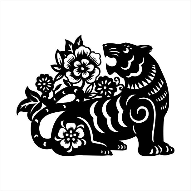 14,200+ Chinese Tiger Stock Illustrations, Royalty-Free Vector Graphics ...