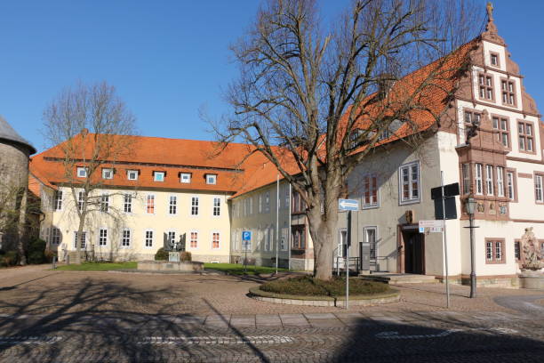 istock Sunny winter day in Bad Gandersheim 1311679573