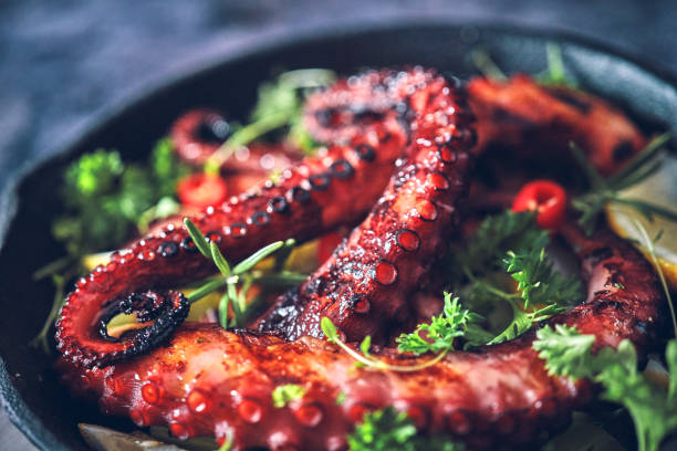 istock Octopus Tentacles with Sea Salt and Fresh Lemon 1311679936