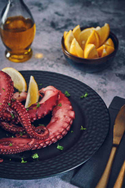 istock Octopus Tentacles with Sea Salt and Fresh Lemon 1311681050