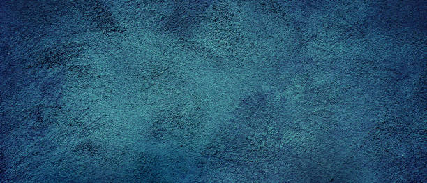 istock Beautiful grunge navy blue stucco wall background. 1311683596
