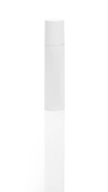 istock Display of soft white recipient for cosmetic serum to customize, ecommerce picture 1311685942