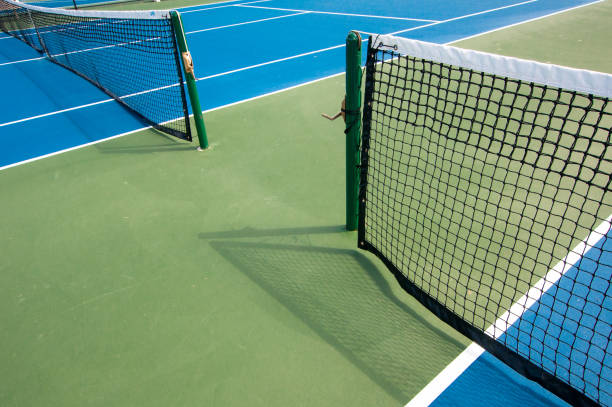 istock Double Pickleball Court 1311694399