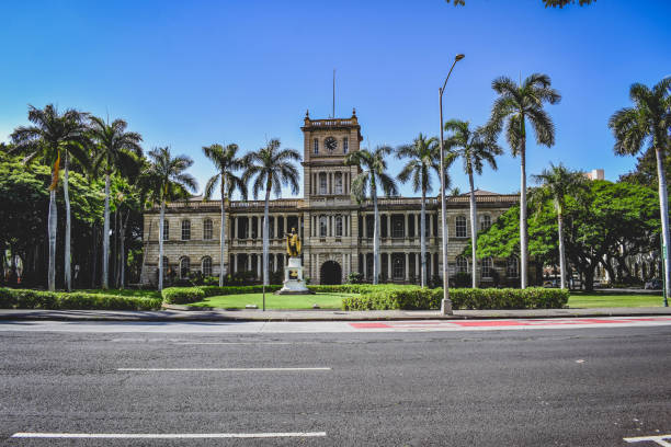 istock Iolani palace, Honolulu. 1311694559