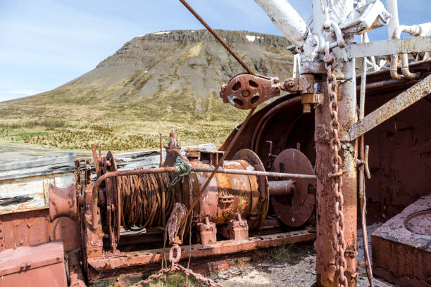 istock Old stranded ship stranded in Patreksfjordur 1311696396