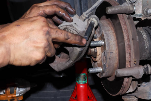 istock The rubber in the brakes 1311701319