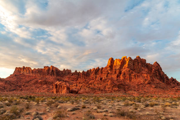 istock Dramatic Valley of Fire State Park Landscape Views 1311711163