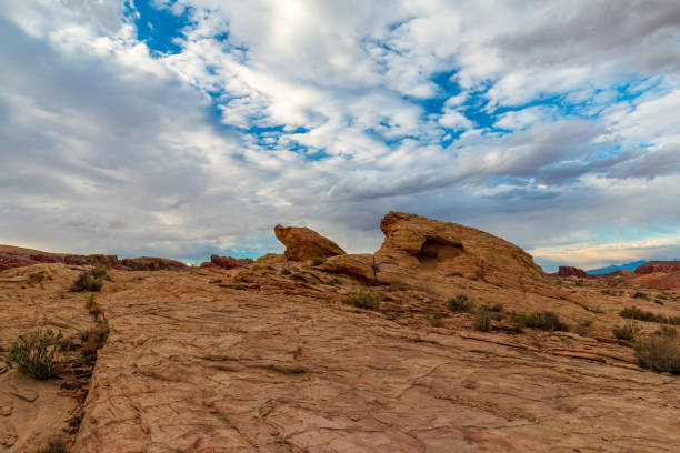 istock Dramatic Valley of Fire State Park Landscape Views 1311711209