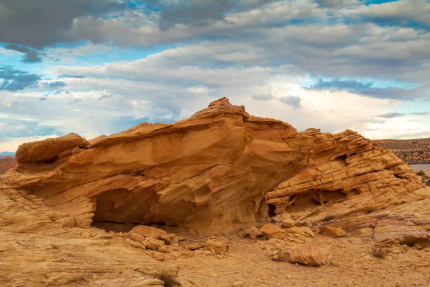 istock Dramatic Valley of Fire State Park Landscape Views 1311711934