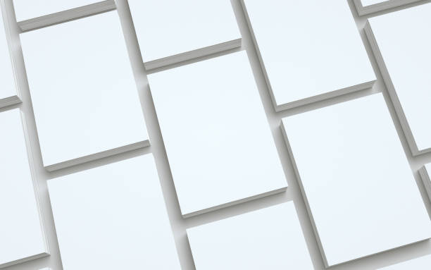 istock A5 Flyer / Brochure Mock-Up - Multiple Stacks of Flyers 1311712338