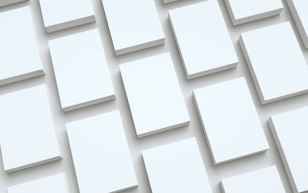 istock A6 Flyer / Postcard / Invitation Mock-Up - Multiple Stacks of Flyers 1311712343