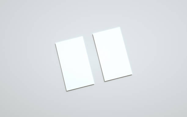 istock Business Card Mock-Up (US 3.5 x 2) - Two Cards 1311712344