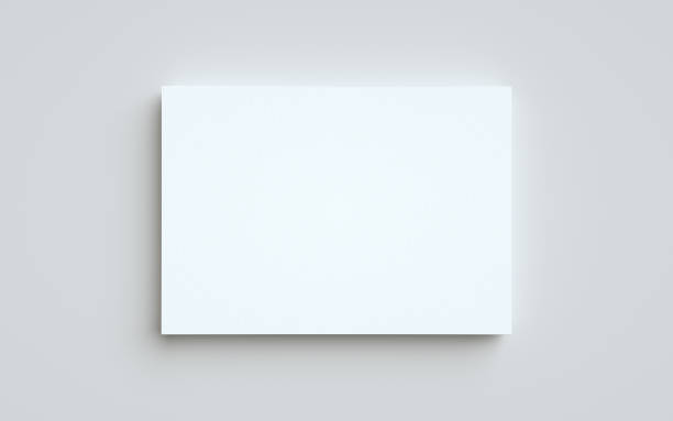 istock A4 Flyer / Letterhead Mock-Up - One Stack of Flyers 1311712365