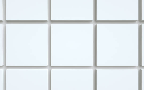 istock Square Flyer Mock-Up - Multiple Stacks of Flyers 1311712389